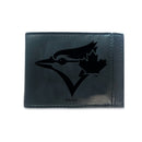 Toronto Blue Jays Front Pocket Wallet w/ RFID Blocking Black