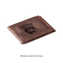Front Pocket Wallet w/ RFID Blocking, Florida Panthers, Brown
