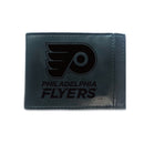 Front Pocket Wallet w/ RFID Blocking, Philadelphia Flyers, Black