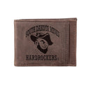 Front Pocket Wallet w/ RFID Blocking, South Dakota School of Mines & Technology, Brown
