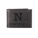 Front Pocket Wallet w/ RFID Blocking, Northern State University, Black