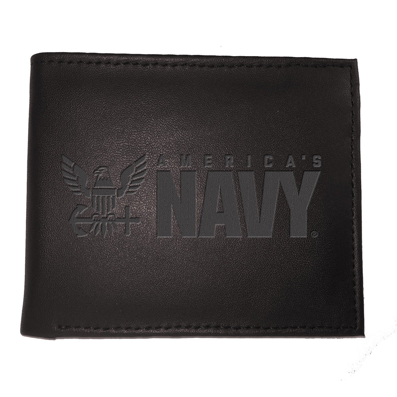 US Navy, Bi-Fold Wallet, Black