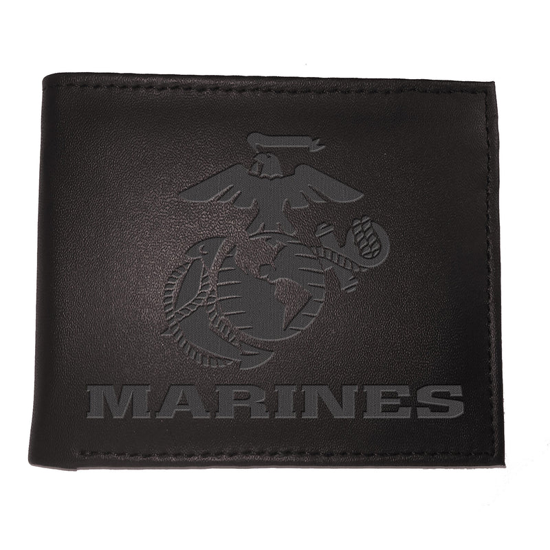 US Marine Corps, Bi-Fold Wallet, Black