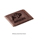 Slim Card Holder with RFID Blocking, University of Colorado, Brown