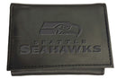 Seattle Seahawks, Tri-Fold Wallet, Black
