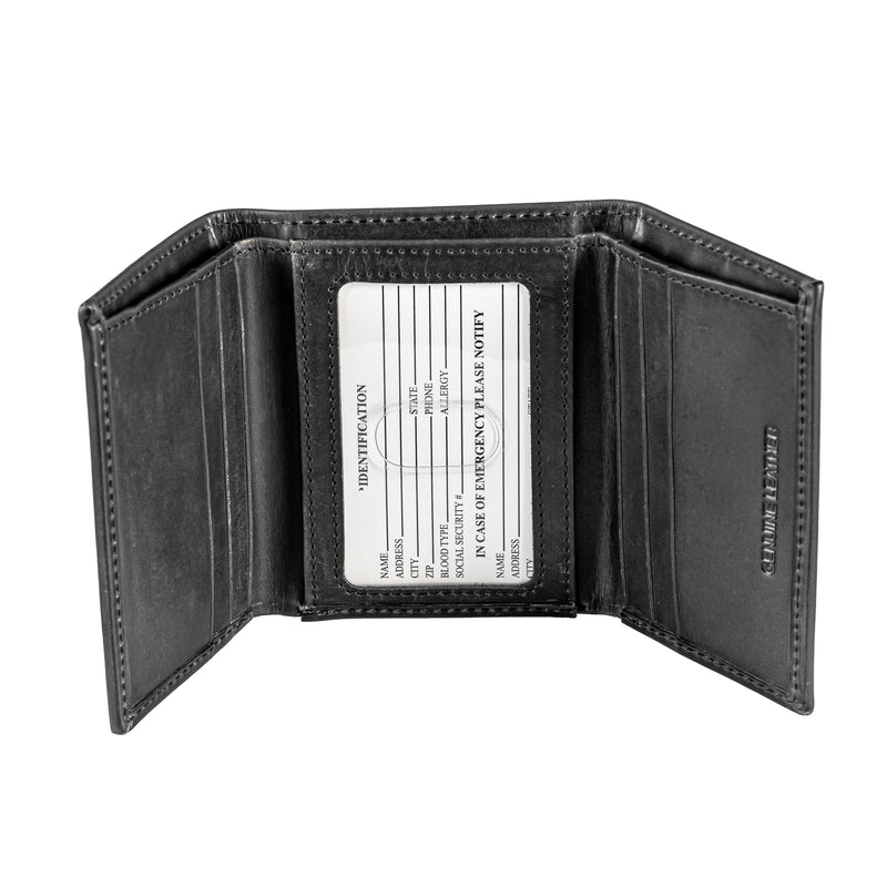 Tennessee Titans, Tri-Fold Wallet, Black