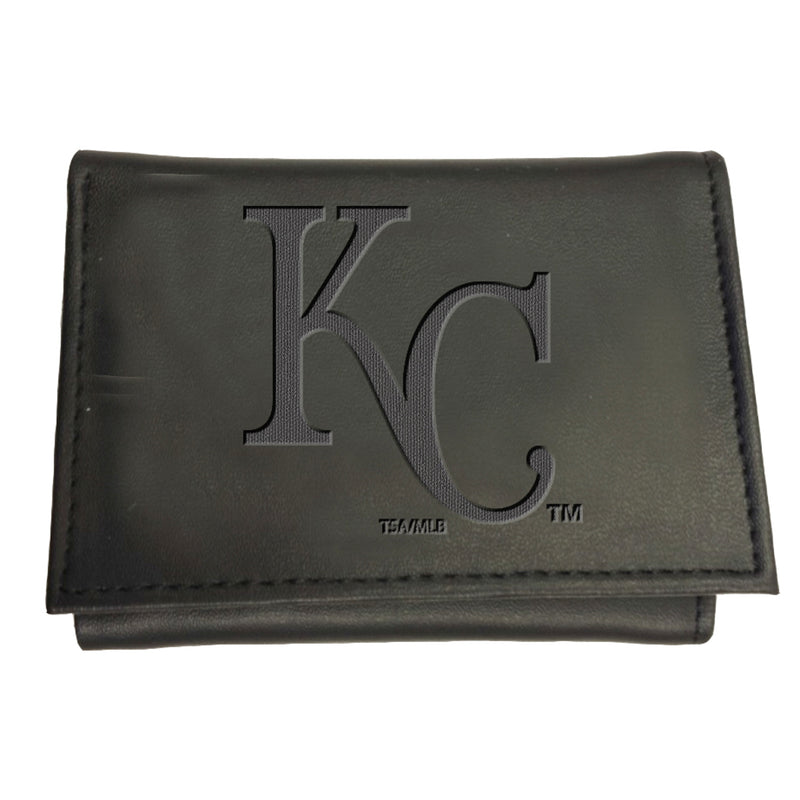Kansas City Royals Tri-Fold Wallet Black