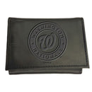 Washington Nationals Tri-Fold Wallet Black