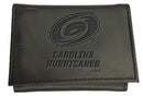 Carolina Hurricanes, Tri-Fold Wallet, Black