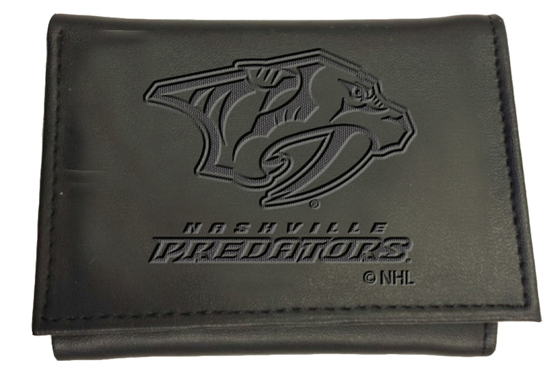 Nashville Predators, Tri-Fold Wallet, Black