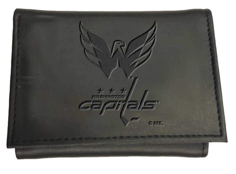 Washington Capitals, Tri-Fold Wallet, Black