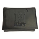 US Naval Academy, Tri-Fold Wallet, Black