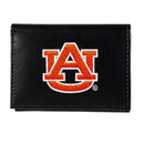 Auburn University Black Tri-Fold Embroidered Wallet w/ RFID Blocking