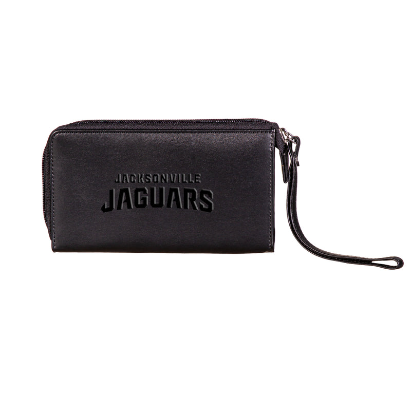 Wristlet Wallet, Black, Jacksonville Jaguars