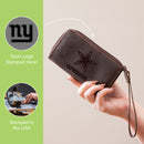 Wristlet Wallet, Brown, New York Giants