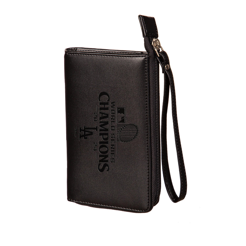 Los Angeles Dodgers Wristlet Wallet, Black, SC24 Champions