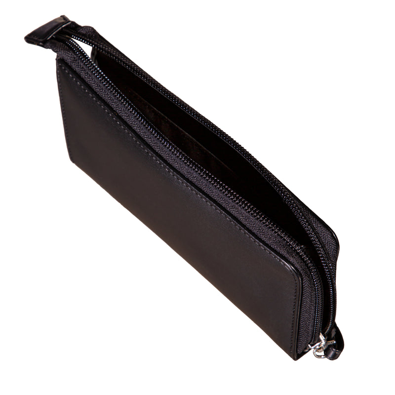 Milwaukee Brewers Wristlet Wallet Black