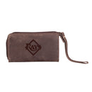 Wristlet Wallet, Brown, Tampa Bay Rays
