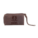 Wristlet Wallet, Brown, Anaheim Ducks