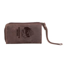 Wristlet Wallet, Brown, Chicago Blackhawks