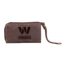 Wristlet Wallet, Brown, Washington Commanders