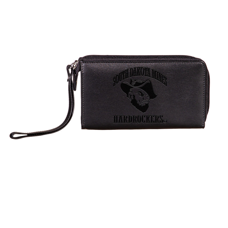 Wristlet Wallet, Black, South Dakota School of Mines & Technology