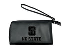 Wristlet Wallet, Black, North Carolina State University