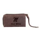 University of Mississippi Wristlet Wallet, Brown