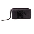 Wristlet Wallet, Black, University of Memphis