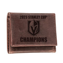 Tri-Fold Wallet, Brown, Stanley Cup Champions 2023, Vegas Golden Knights