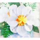 Magnolia Mason Jar Garden Burlap Flag