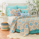 Terrace Medallion F/Q Quilt Set