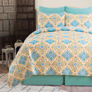 Terrace Medallion King Quilt Set