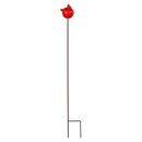 31"H Portly Garden Stake, Curt Cardinal, In CDU