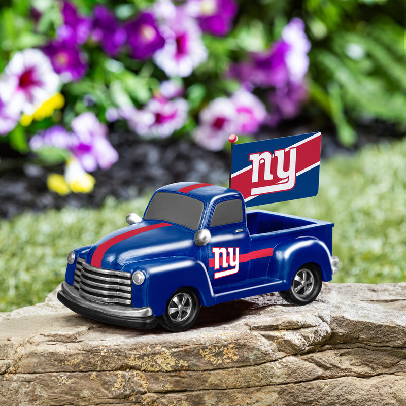 New York Giants Rally Truck Statue