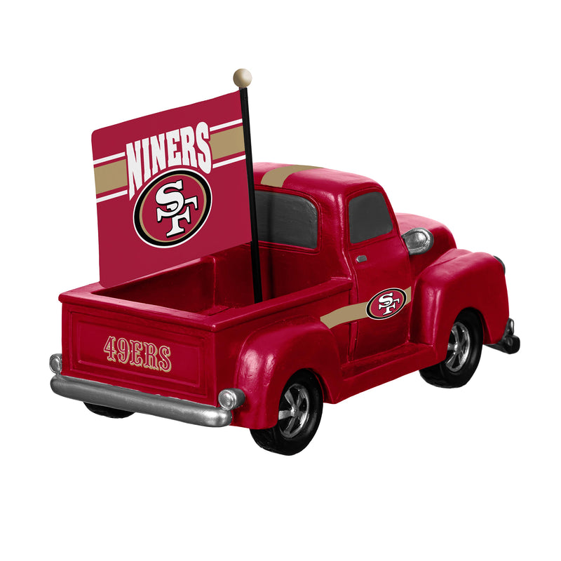 San Francisco 49ers Rally Truck Statue