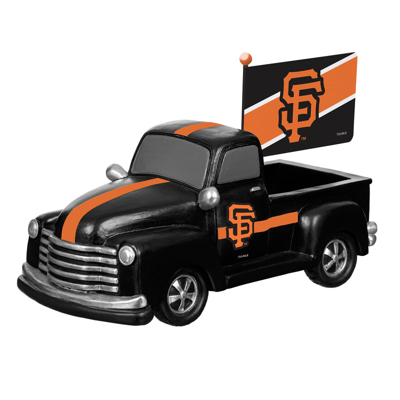 San Francisco Giants Rally Truck Statue