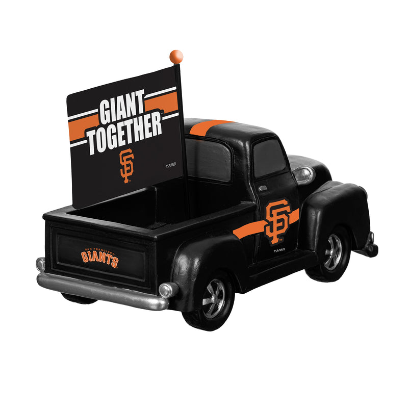 San Francisco Giants Rally Truck Statue