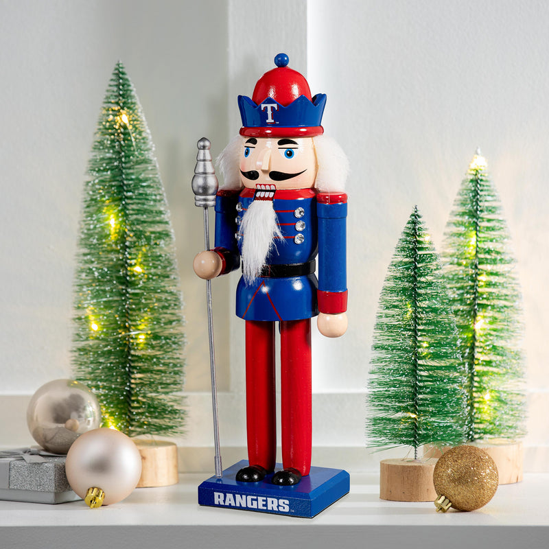 Texas Rangers Nutcracker Statue
