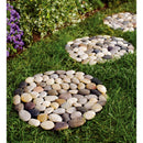River Rock Stepping Stones, Set of 3