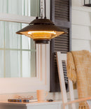 Outdoor Lamp & Lighting, LED Lantern, Hanging Halogen Lamp, 17"L