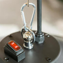 Outdoor Lamp & Lighting, LED Lantern, Hanging Halogen Lamp, 17"L