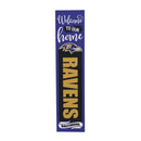 46" Double Sided Leaner, Baltimore Ravens, Halloween