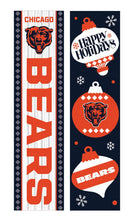 Chicago Bears 46" Double Sided Leaner, Christmas