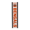 Cincinnati Bengals 46" Double Sided Leaner, Christmas