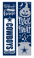 Dallas Cowboys 46" Double Sided Leaner, Halloween
