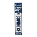 Dallas Cowboys 46" Double Sided Leaner, Halloween