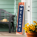 Denver Broncos Summer Seasonal Single Sided Large Leaner, 46"