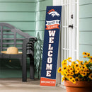 Denver Broncos Large Single Sided Leaner, 46"