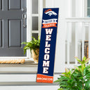 Denver Broncos Large Single Sided Leaner, 46"